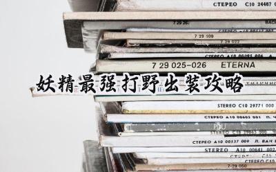 妖精莉莉娅的野区制霸之路:王者荣耀最强打野攻略