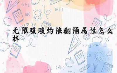 无限暖暖灼浪翻涌套装:烈焰与美的极致绽放