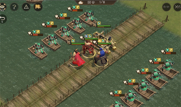 在新三国志曹操传游戏中玩家们需要完成许多关卡和挑战，其中部分玩家不知道游侠试炼34层应该怎么过，下面就为大家带来新三国志曹操传游戏中游侠试炼34层的通关攻略分享，有需要的玩家可以参考。新三国志曹操传游侠试炼34层上阵武将：许褚、甘宁、刘晔、孙尚香。左侧水中不用上阵武将，伤害不够会耽误回合进度。神兽：青鸟重点：刘晔星符带一组月火（脉弱：减少恢复血量）回合开始孙尚香和刘晔分别开技能攻击前、后方敌人，甘宁下水攻击敌人，许褚开辅助技能为刘晔加防御。注意站位，友军要在许褚的护卫之内，敌人回合时前后方十个敌人都会被反击斩杀，水中敌人会向我方移动。第二回合敌方援军八个虫子到场，虫子特点是每回合初恢复满血，所以第二回合我们要向一方的虫子靠拢并攻击。我方每回合刘晔要优先攻击，因为他有星符脉弱加成，剩下武将随后攻击，甘宁开技能可以先打一个虫子，再动时打另一个，这样敌人回合时靠甘宁的被动可以杀两个虫子（如果甘宁攻击够的情况下）。我方前期攻击以虫子为主要目标，敌人小兵和蛇用反击杀掉即可，敌方周瑜也一样。后面杀完虫子难点来了，敌方甘宁受到伤害有概率回血，所以还是要刘晔先打，其余武将随后攻击。脸黑没杀掉就回退，多试几次。最好把敌方甘宁引到桥上，许褚用技能禁足敌方甘宁，这样敌方甘宁属性会比水中低。